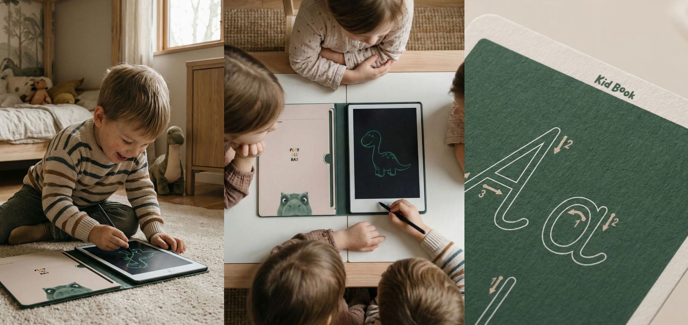 KidBook Dino – grafický tablet pro děti